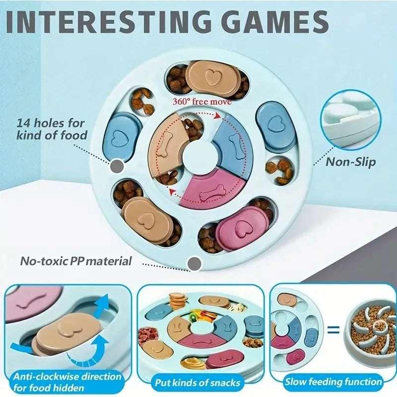 Paw Puzzle Feeder - Pets is The Best