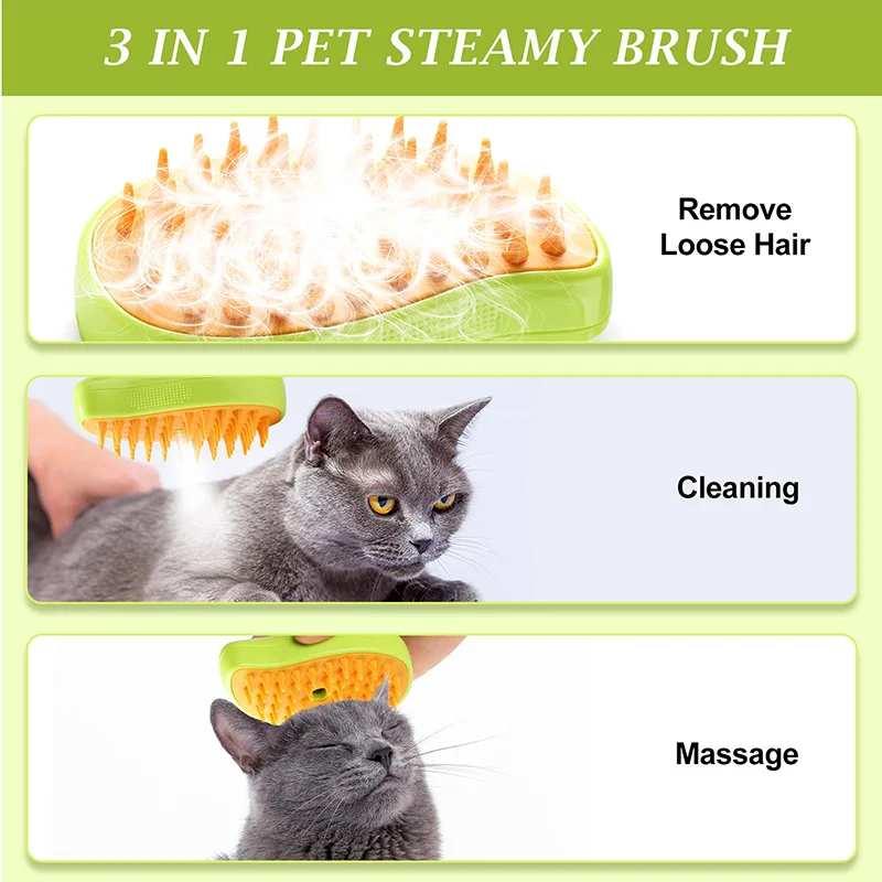 Pet Grooming Spray & Massage Comb - Pets is The Best