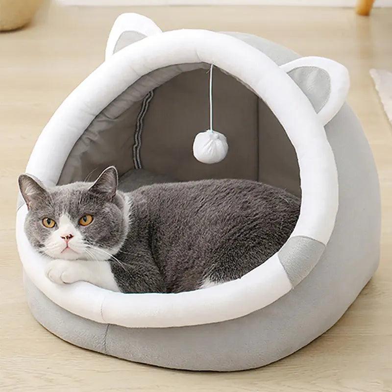 Cozy Cat Cuddle Bed - Pets is The Best