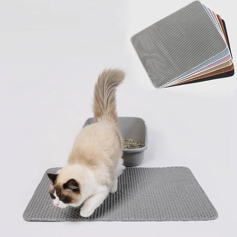 EVA Double Layer Cat Litter Mat - Pets is The Best