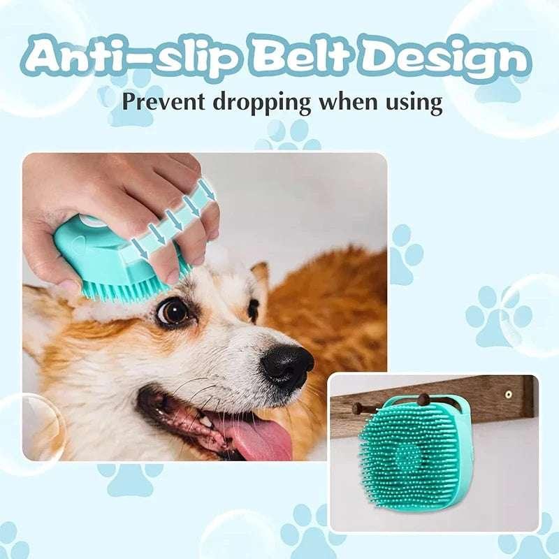 Silicone Pet Bath Brush - Pets is The Best