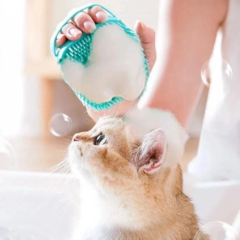 Silicone Pet Bath Brush - Pets is The Best