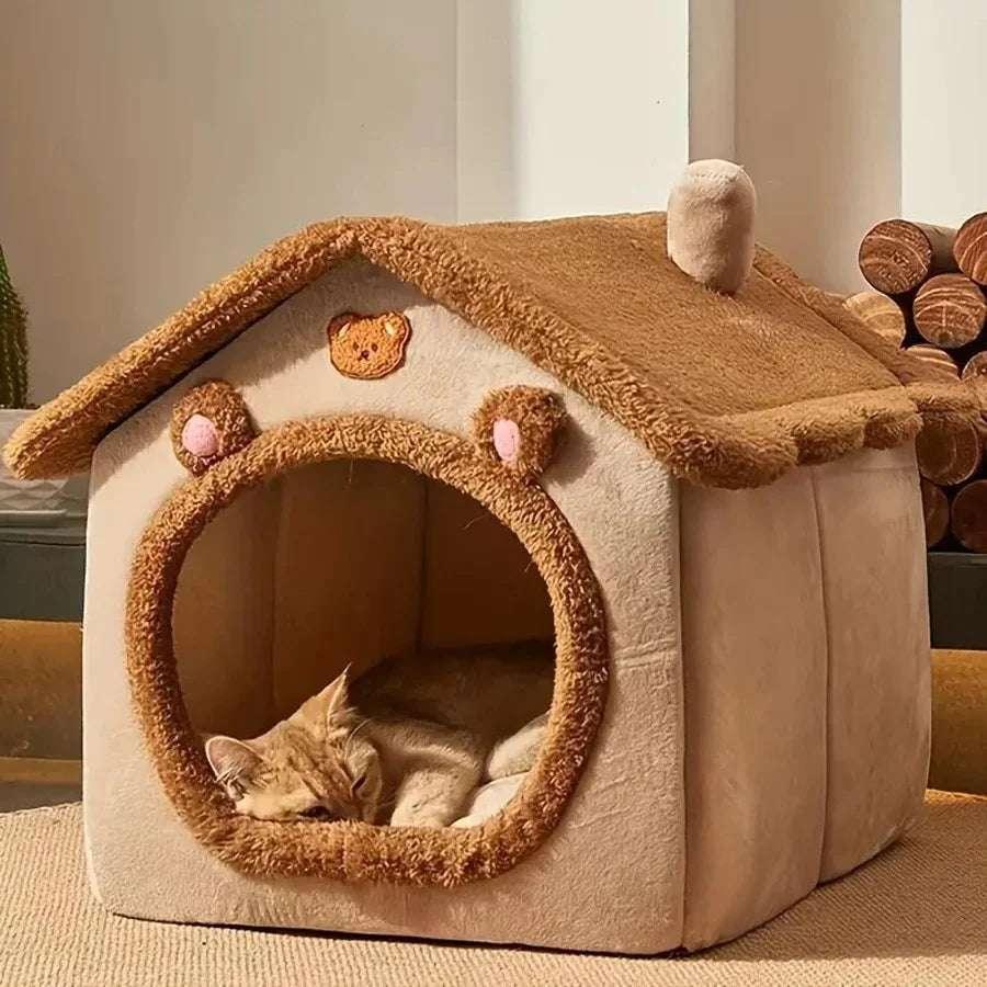 Cozy Cave Pet Bed - Pets is The Best